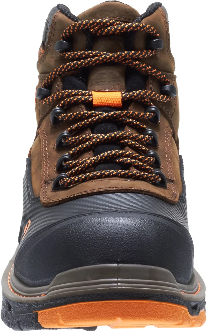 Wolverine Men's CarbonMAX Overpass 6 in EH Composite Toe Lace Up Work Boots
