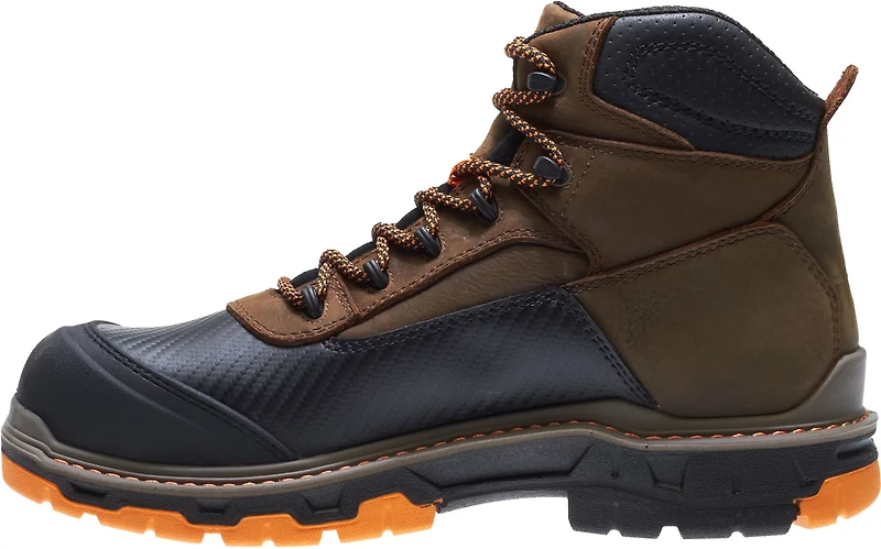 Wolverine Men's CarbonMAX Overpass 6 in EH Composite Toe Lace Up Work Boots