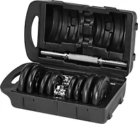 BCG 40 lb Plate Adjustable Dumbbell Set