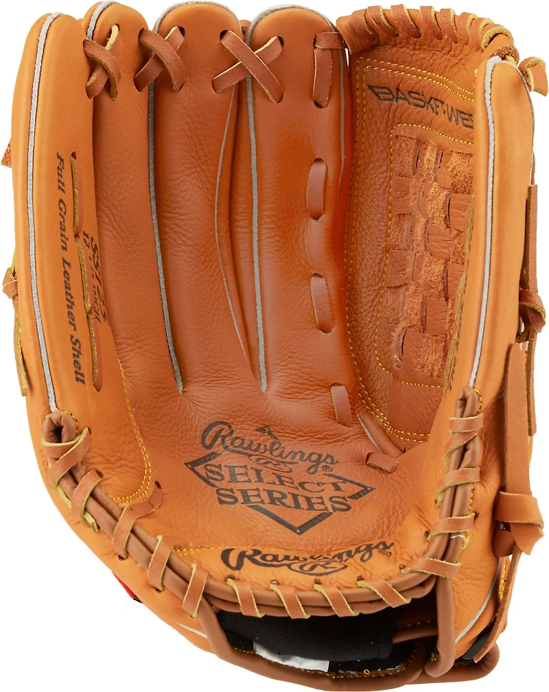 Rawlings Select Series 12.5 in Pitcher/Infield/Outfield Baseball/Softball Glove Left-handed