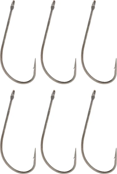 VMC NK Neko Wide-Gap Single Hooks 6-Pack