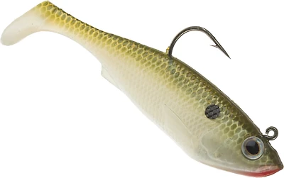 H2O XPRESS 4 in Prerigged Soft Plastic Swim Shad
