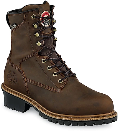 Irish Setter Men's Mesabi 8 in EH Steel Toe Lace Up Work Boots
