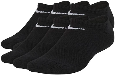 Nike Boys' Performance Cushioned No-Show Training Socks 6 Pack