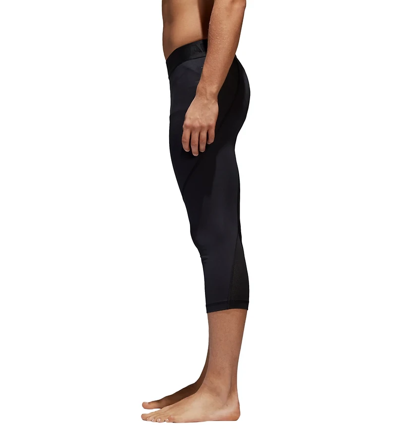 adidas Men's AlphaSkin Sport Three-Quarter Compression Tight
