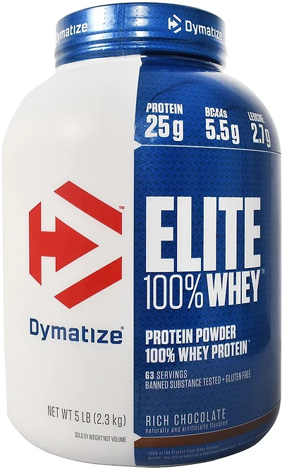 Dymatize Elite 5 lb Whey Protein Powder - 67 servings