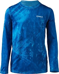 Magellan Outdoors Boys' Realtree Fishing Reversible Long Sleeve T-shirt
