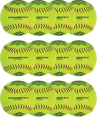 Franklin 12 in Fast-Pitch Softballs 12-Pack