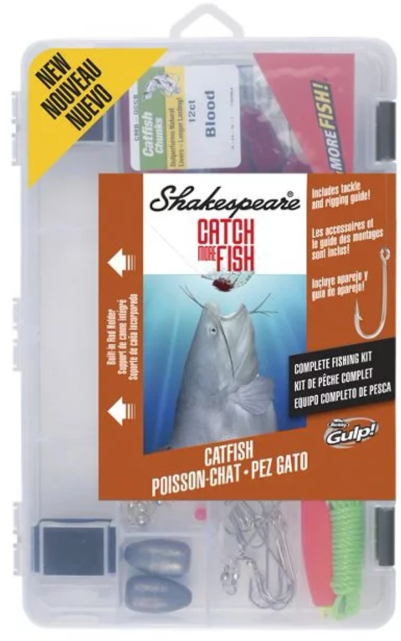 Shakespeare Catch More Fish 6 ft 6 in MH Spincast Rod and Reel Combo