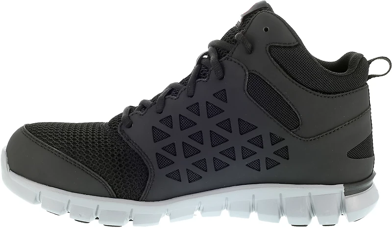 Reebok Men's SubLite Cushion Alloy Toe Lace Up Work Shoes