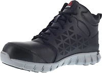 Reebok Men's SubLite Cushion Mid EH Alloy Toe Lace Up Work Shoes