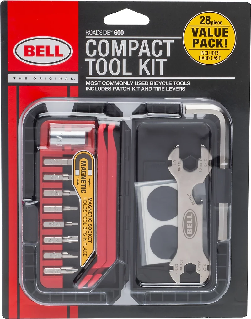 Bell Roadside 600 28-Piece Compact Tool Kit