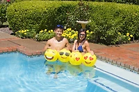 Poolmaster 16 in Expressions Play Balls 4-Pack