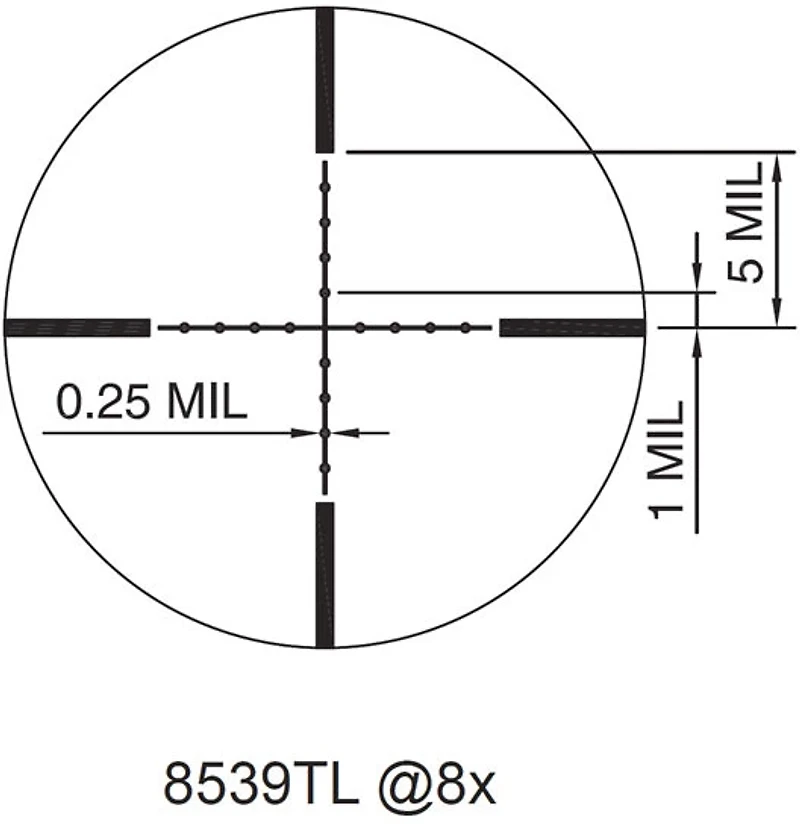 Truglo Tru-Brite 30 Series 3 - 9 x 42 Riflescope