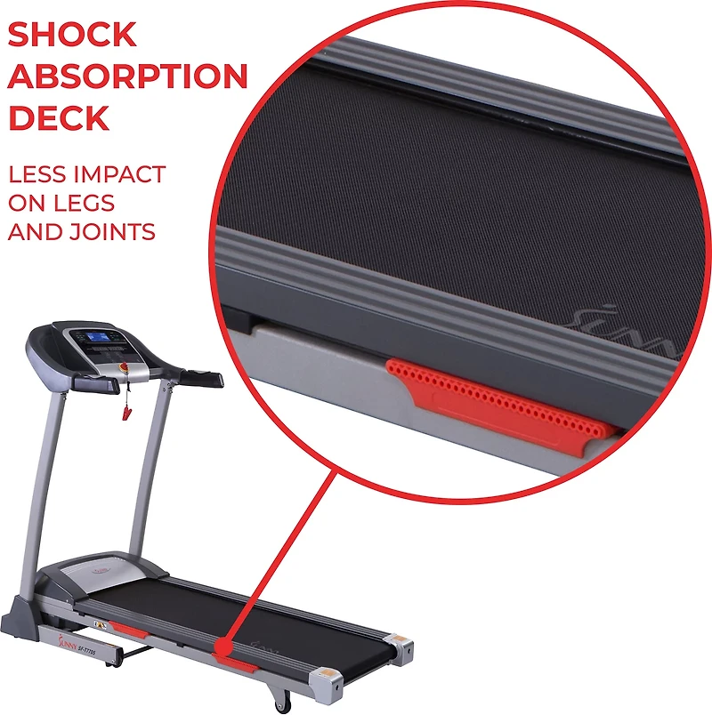 Sunny Health & Fitness SF-T7705 Treadmill with Auto Incline