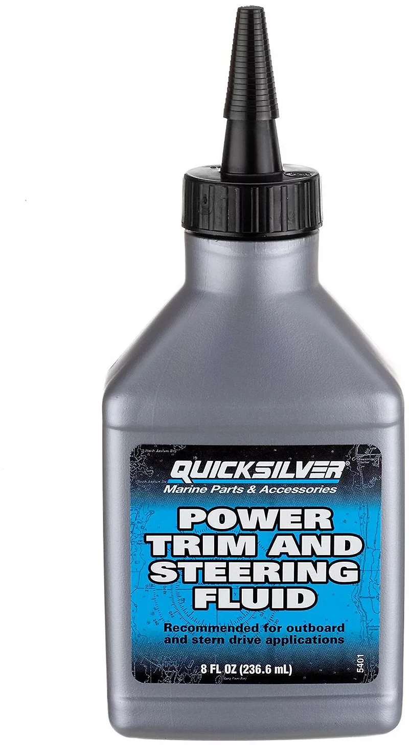 Quicksilver 8 oz Power Trim and Steering Fluid
