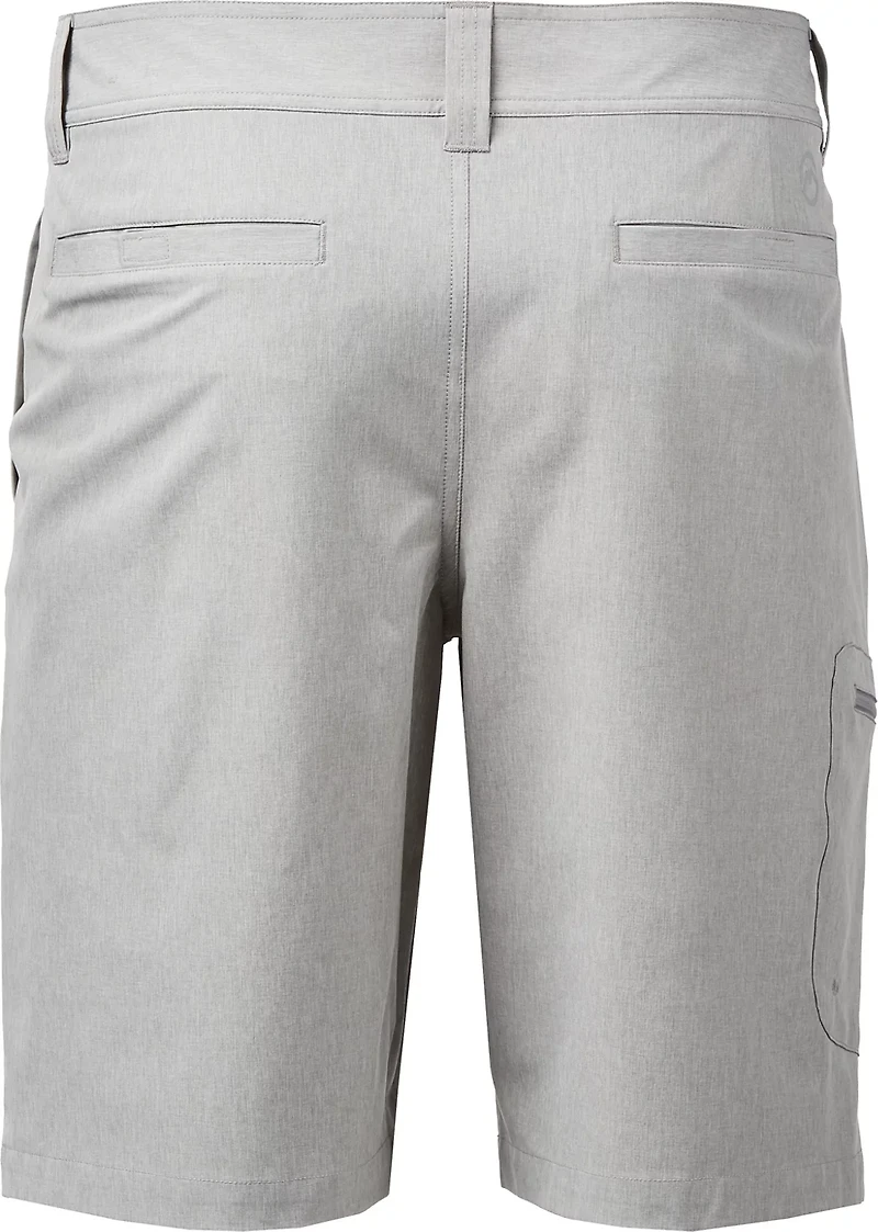 Magellan Outdoors Men's Aransas Pass Heather Hybrid Shorts