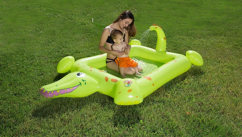Poolmaster Crocodile Spray Kids' Pool