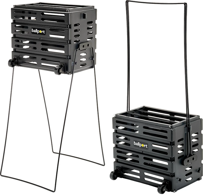 Tourna Ballport Deluxe Tennis Hopper with Wheels