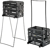 Tourna Ballport Deluxe Tennis Hopper with Wheels