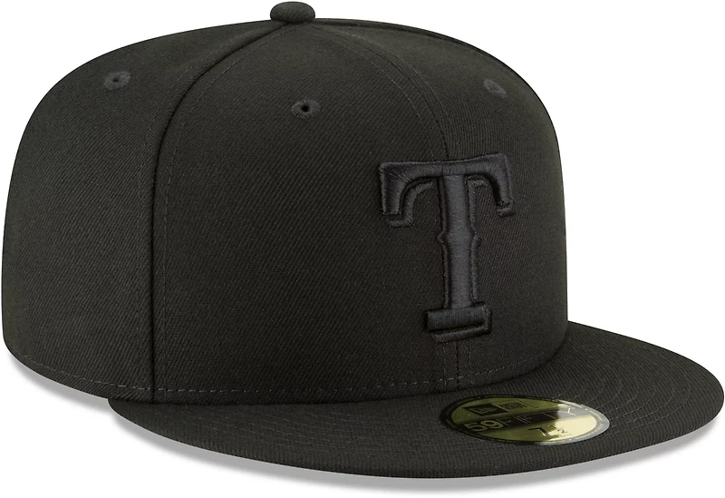 New Era Men's Texas Rangers Basic Fitted 59FIFTY Cap