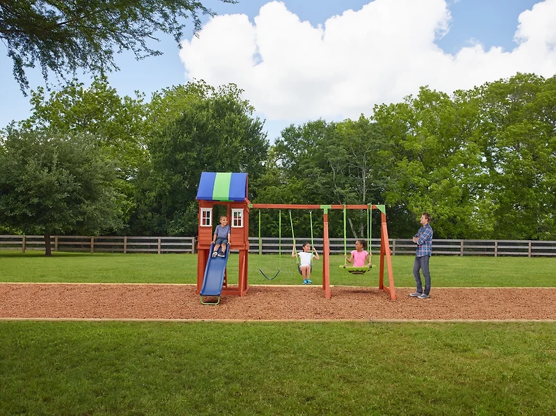 AGame West Fork Wooden Playset