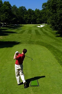 Tour Motion Golf Mat with Handle