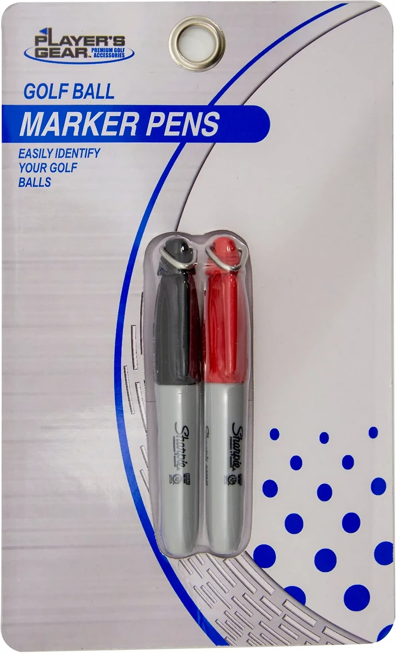 Players Gear Sharpie Golf Ball Marking Pens 2-Pack