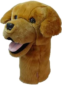 Daphne's Headcovers Golden Retriever Driver Headcover