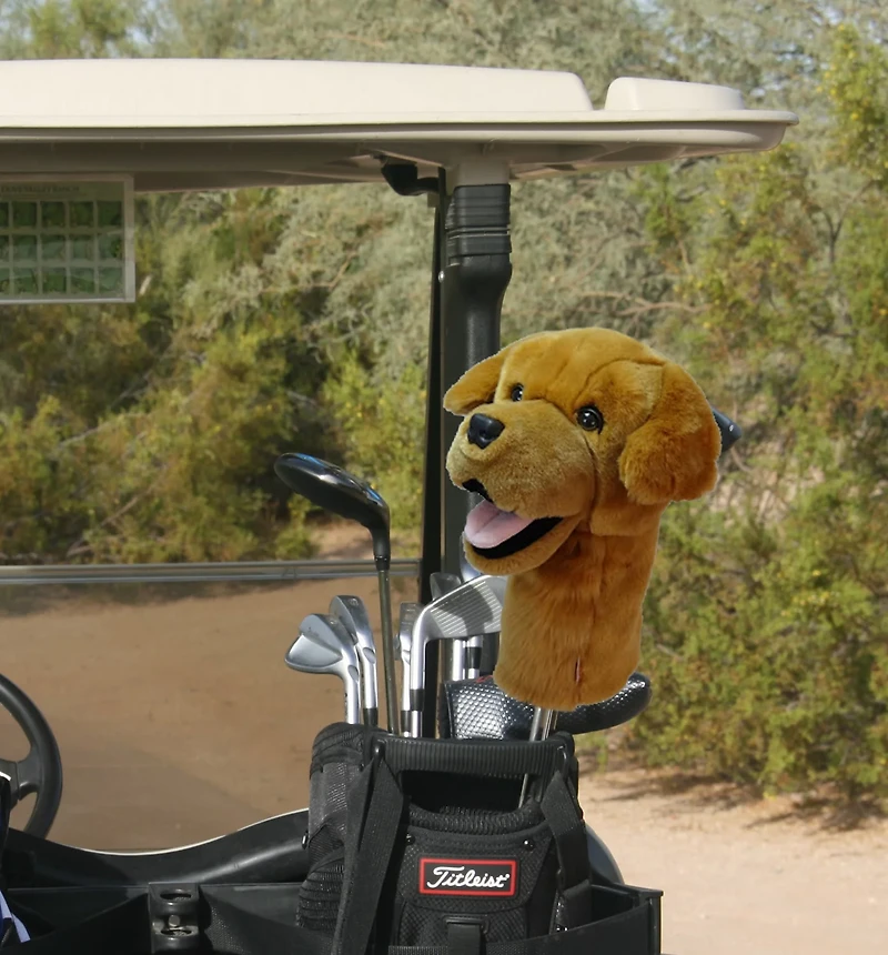 Daphne's Headcovers Golden Retriever Driver Headcover