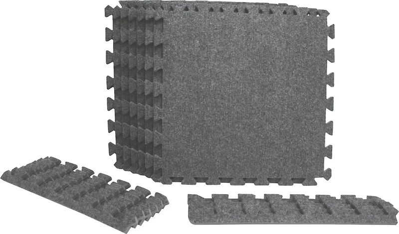 BCG Shock Athletic Interlocking Carpet Tiles 6-Pack