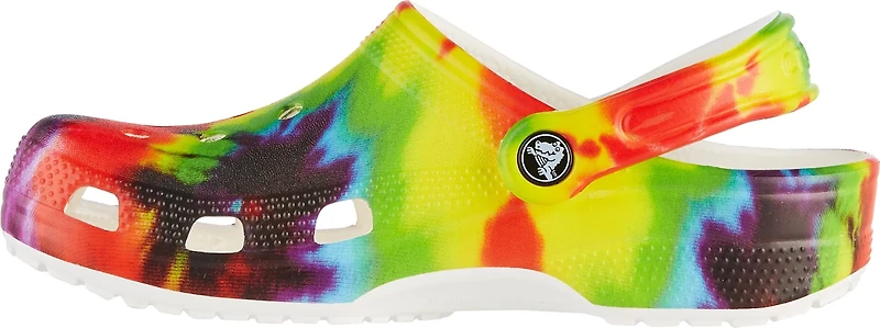 Crocs Classic Adults' Tie Dye Slip-On Walking Clogs