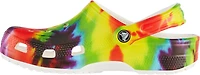 Crocs Classic Adults' Tie Dye Slip-On Walking Clogs