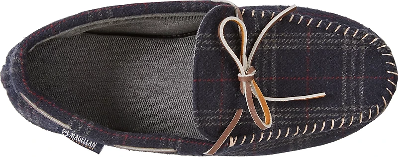 Magellan Outdoors Men's Plaid Moccasin Slippers