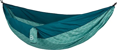 Magellan Outdoors Lightweight Double Nylon Hammock with Suspension Straps
