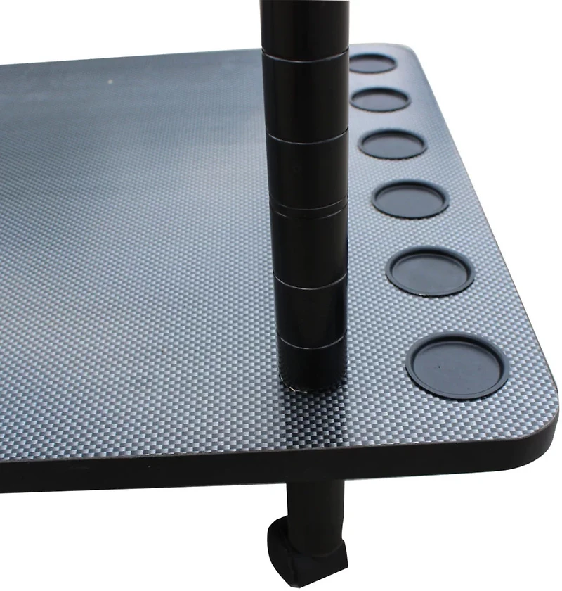 Rush Creek 24 in 12-Rod Fishing Tackle Cart