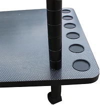 Rush Creek 24 in 12-Rod Fishing Tackle Cart