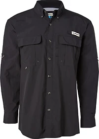 Magellan Outdoors Men's Laguna Madre Solid Long Sleeve Fishing Shirt
