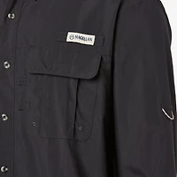 Magellan Outdoors Men's Laguna Madre Solid Long Sleeve Fishing Shirt