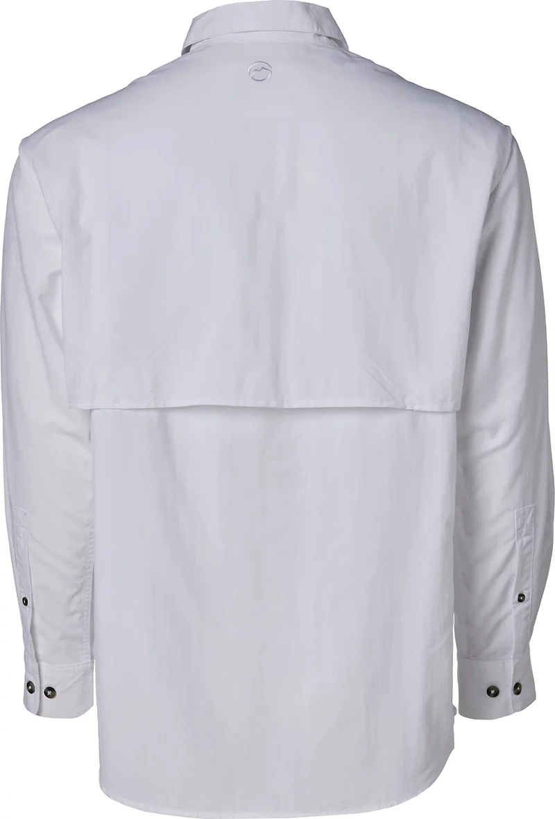 Magellan Outdoors Men's Laguna Madre Solid Long Sleeve Fishing Shirt