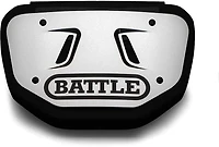 Battle Boys' Football Chrome Back Plate