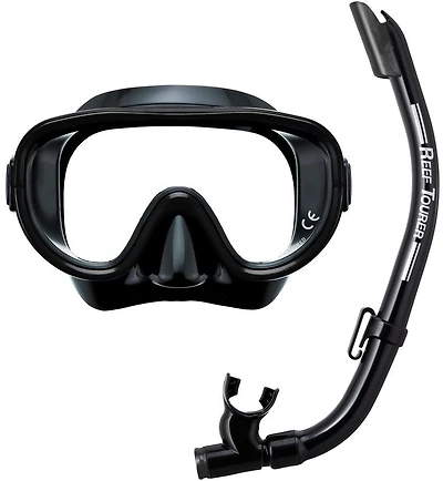 ReefTourer Adults' Single-Window Mask and Snorkel Set