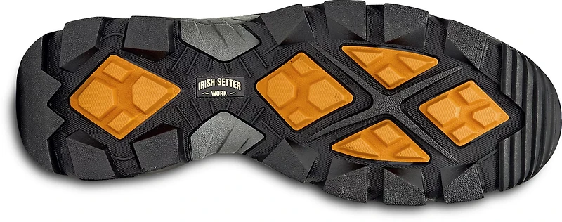 Irish Setter Men's Crosby EH Steel Toe Lace Up Work Boots
