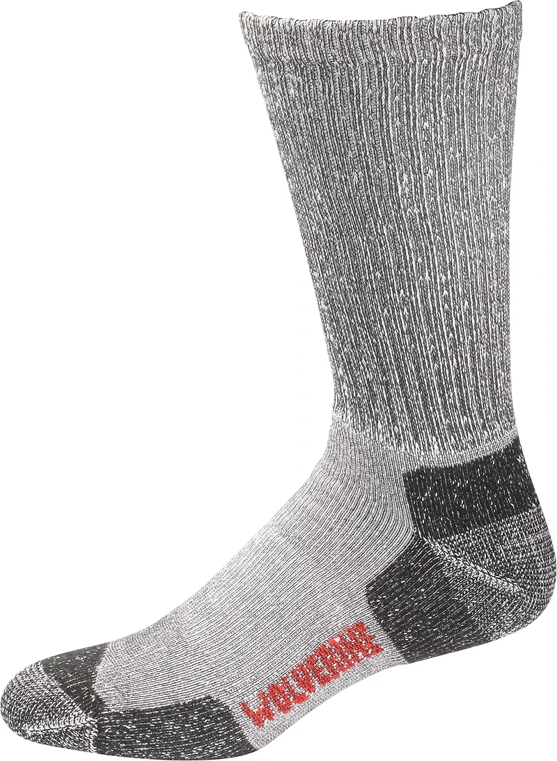 Wolverine Safety Toe Moisture Wicking Work Socks 2 Pack