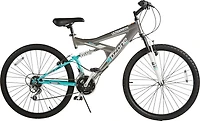 Ozone 500® Women's Ultra Shock 26" 21-Speed Dual-Suspension Bike