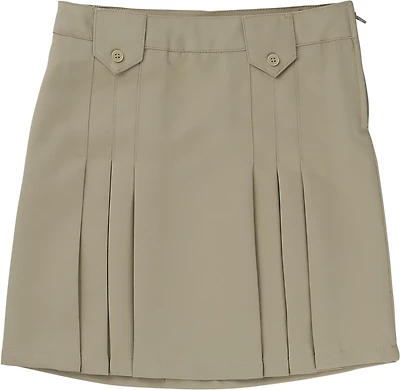 French Toast Girls' Front Pleated Skirt with Tabs