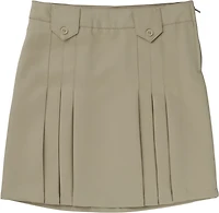 French Toast Girls' Front Pleated Skirt with Tabs
