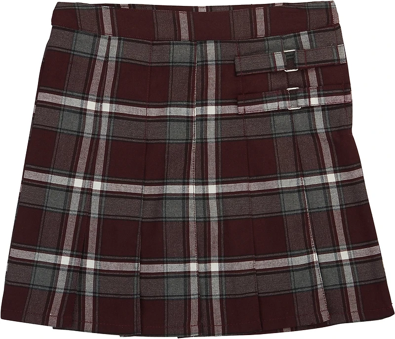 French Toast Girls' Plaid 2-Tab Uniform Scooter