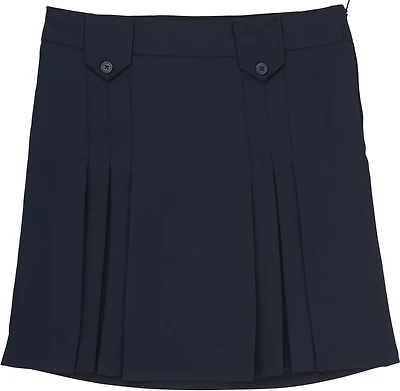 French Toast Girls' Front Pleated Tab Uniform Skirt
