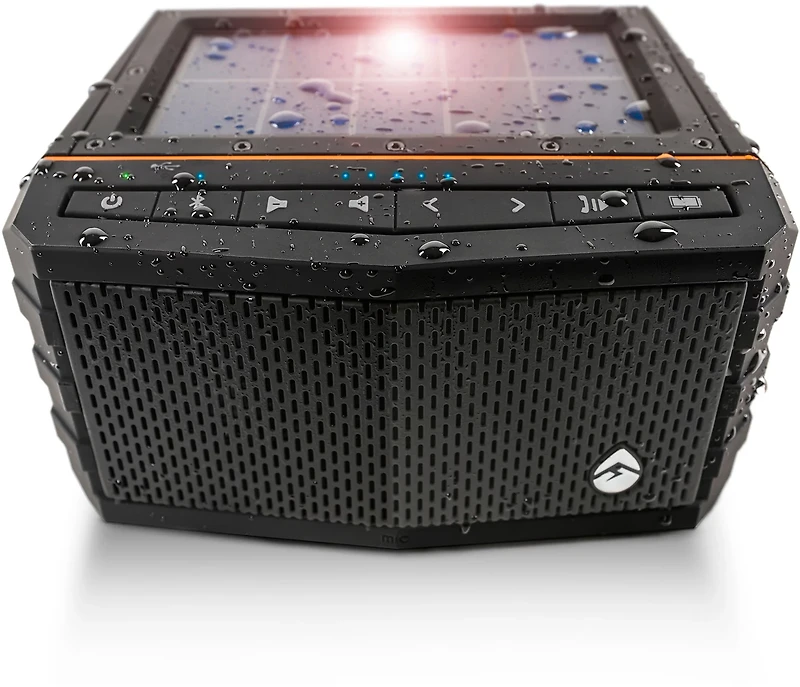 ECOXGEAR SolJam Solar Panel 20 W Waterproof Bluetooth Speaker